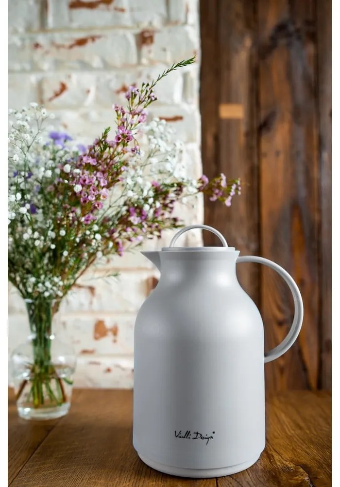 Szürke termosz, 1 l - Vialli Design