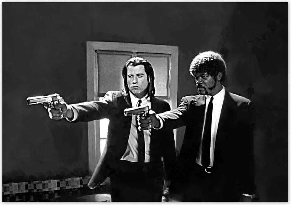 Poszterek 100x70 Samuel Jackson és Travolta