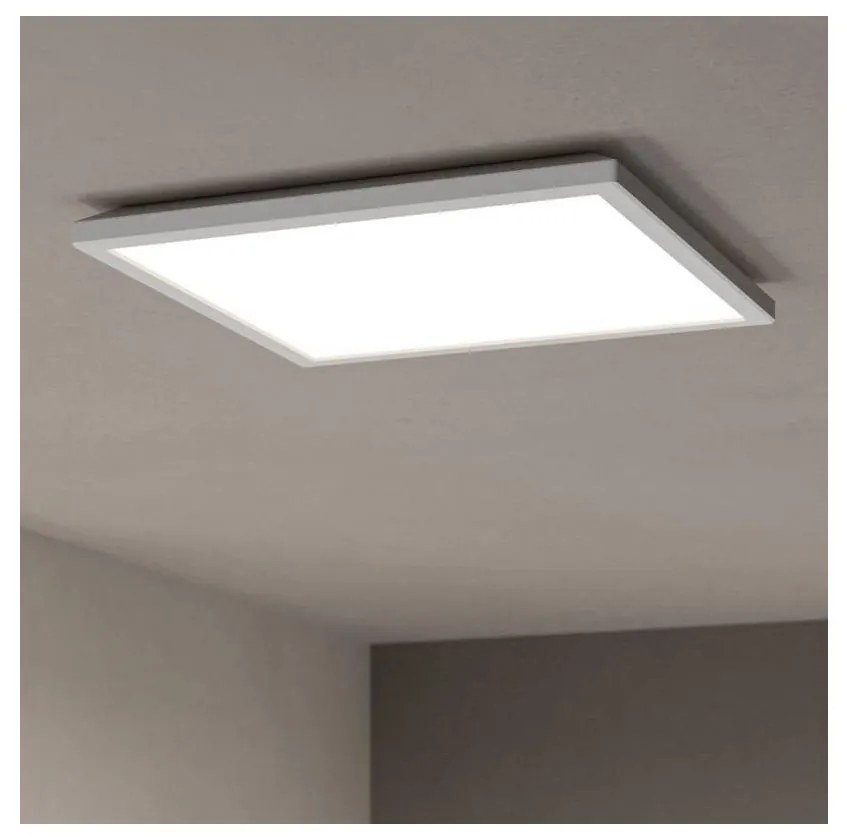 Eglo Eglo 901461-LED Dimmelhető fürdőszobai lámpa ROVITO-R 17,6W/230V 39x39 cm IP44 fehér + távirányító EG901461