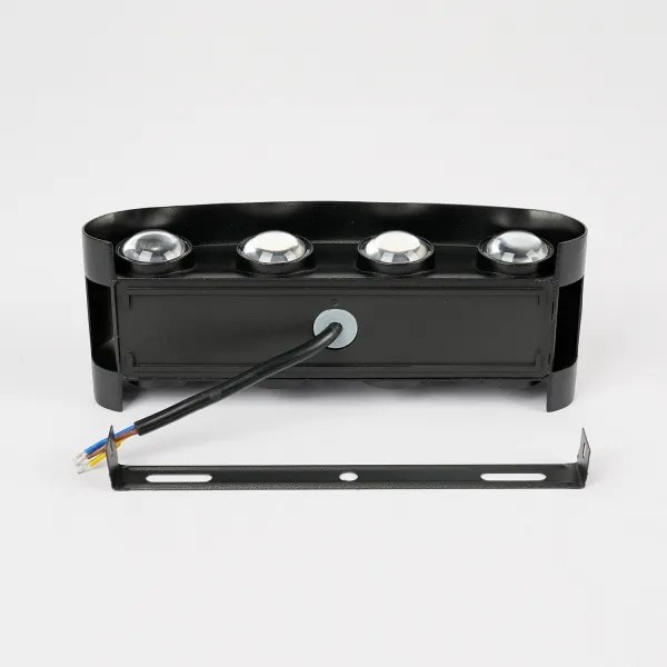 Brilagi - LED kültéri fali lámpatest FLAREBOX LED/8W/230V fekete IP65