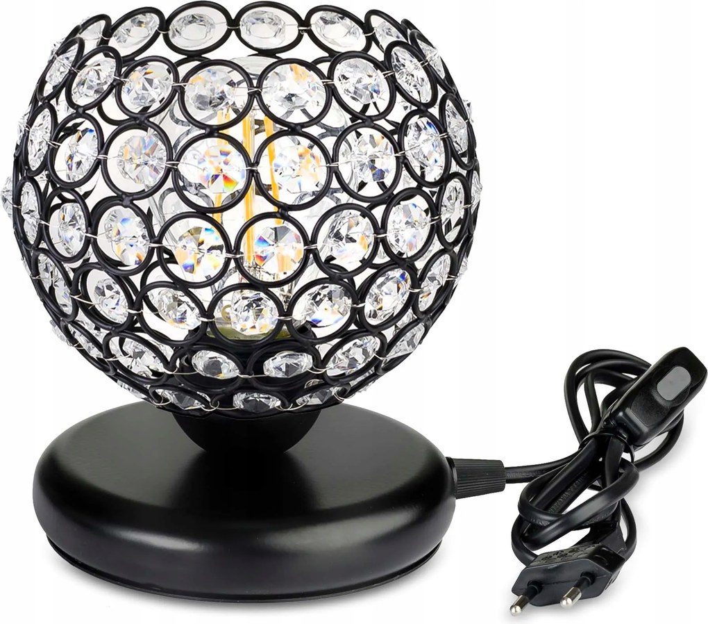 Éjjeli lámpa Loft asztali lámpa E27 led huzal