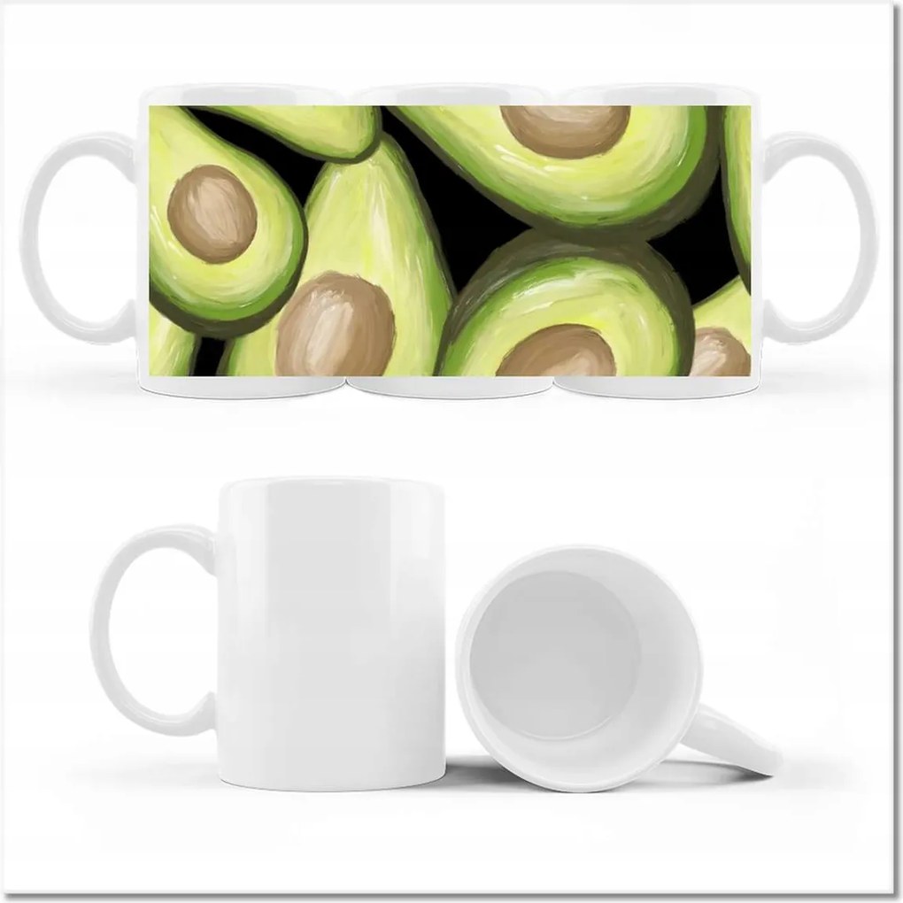 Fotó bögre Avokádó Gyümölcs Mag Natu