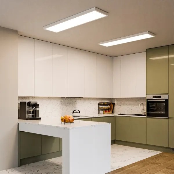 LED felületre szerelhető panel LED/60W/230V 30x120 cm fehér