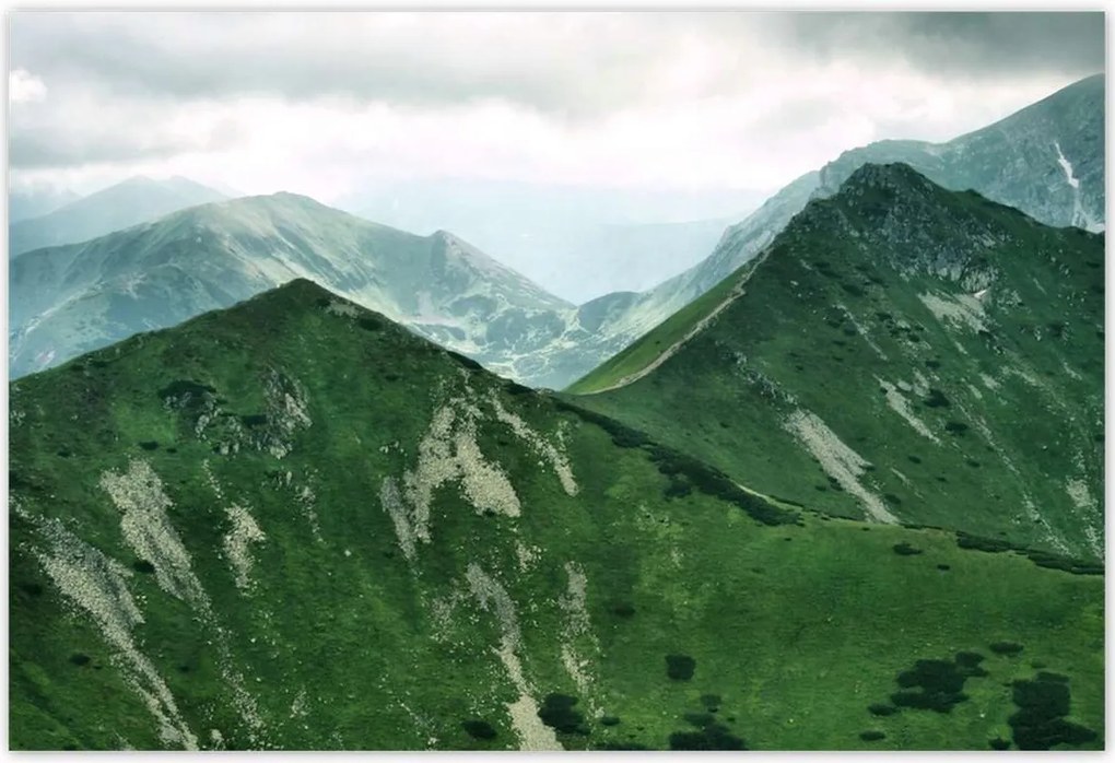 Poszterek 185x125 Tátra Lengyel hegyek Kilátás