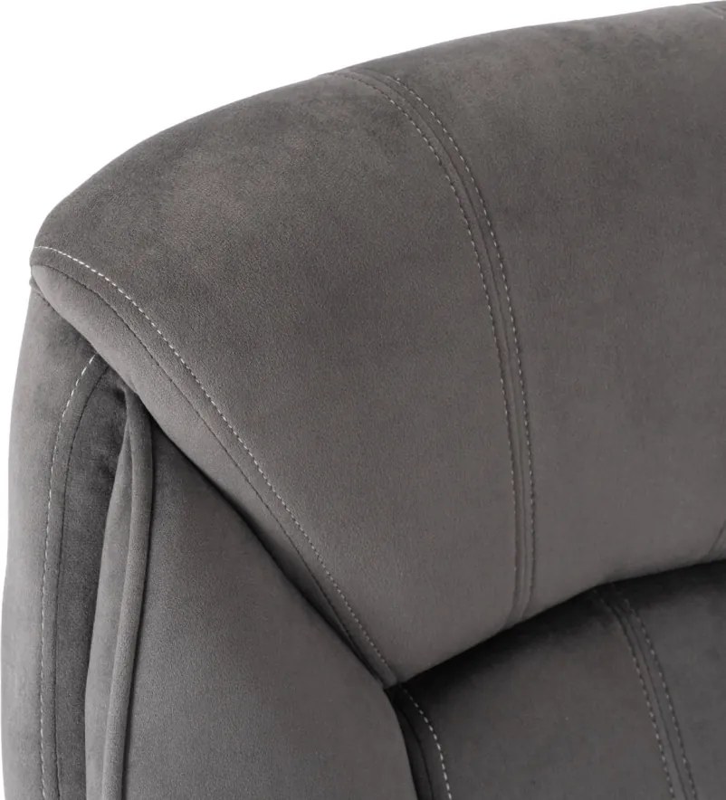 Forgószék szürke velúr. COMFORT
