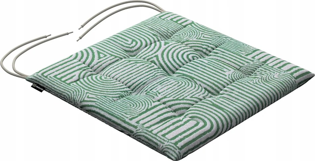 Károly székpárna 40x40 menta-ecru