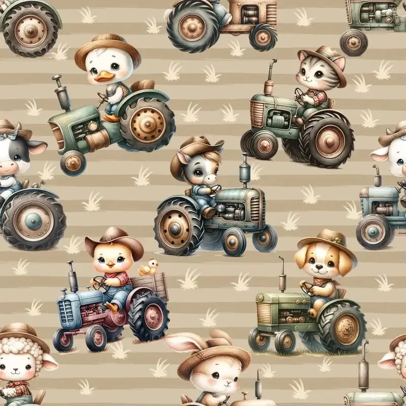 Traktoros Dupla Gyerektakaró szett