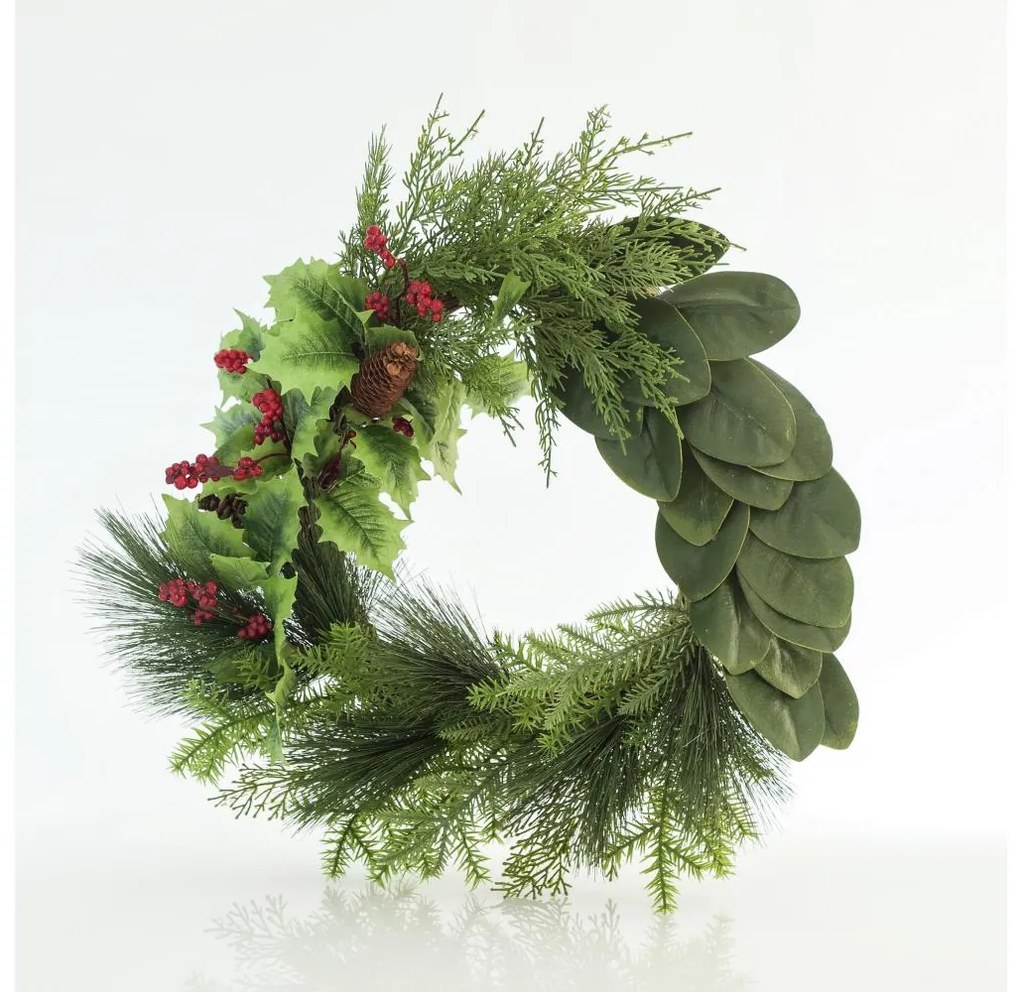 Karácsonyi koszorú átm. 64 cm