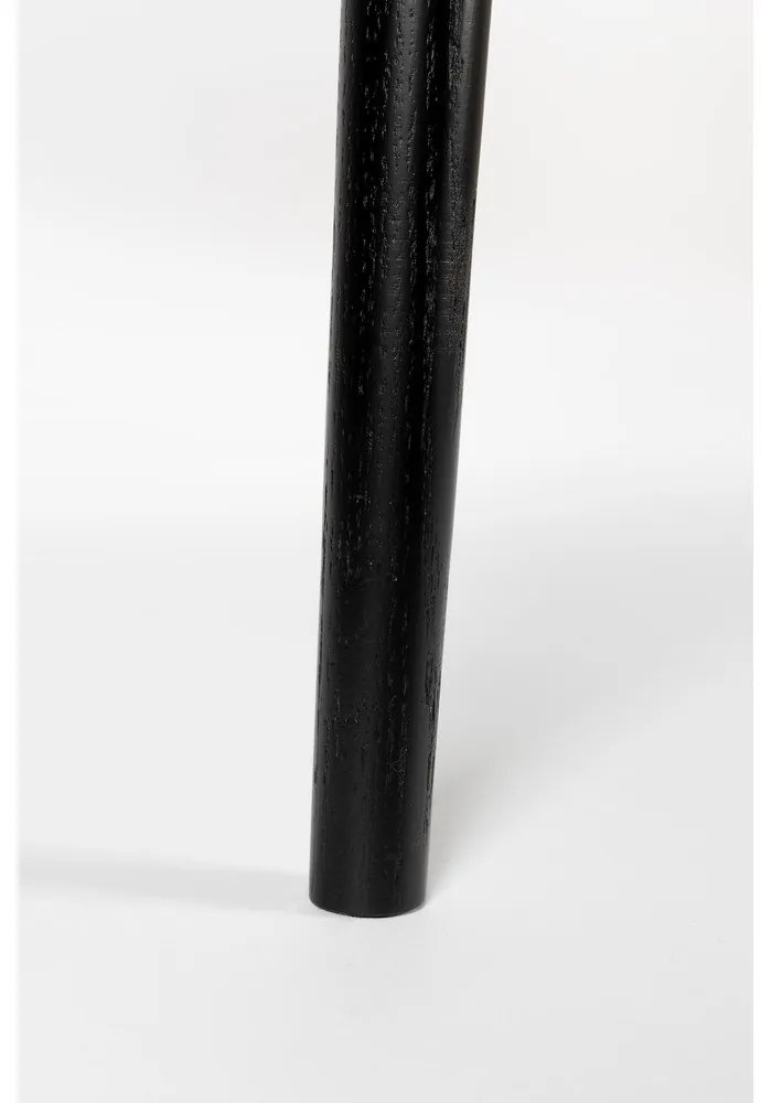 Étkezőasztal tölgyfa dekorral 80x160 cm Fabio – White Label