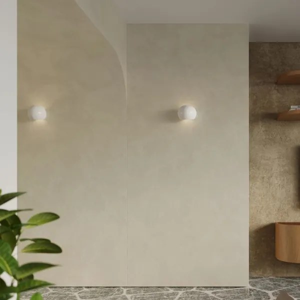 Sollux SL.1026 - Fali lámpa GLOBE 1xE27/60W/230V fényes fehér