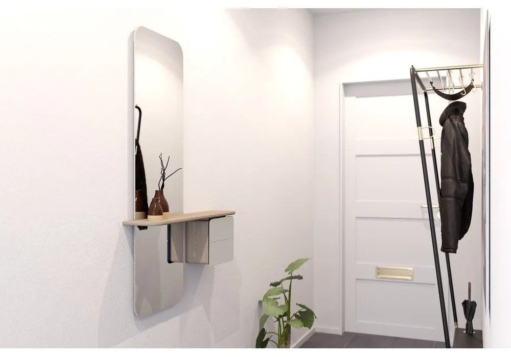 Fekete fém előszoba bútor Lean On Me – UMAGE