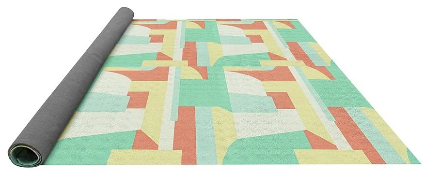 Kültéri szőnyeg CARPIA 280x280 cm - több változat Termék színe: Zöldesbarna