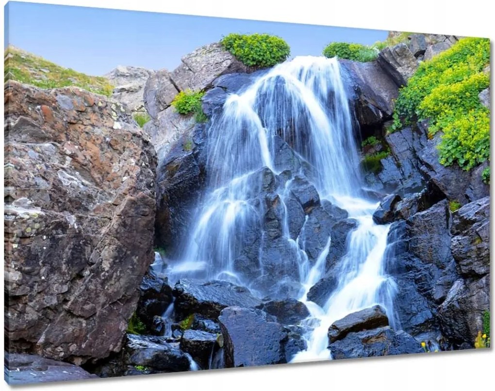 Vászonkép 100x70 Vízesés Tájképek