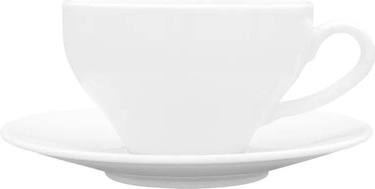 Lubiana Paula Kávéscsésze Tea Aljjal Fehér 300 ml 17 cm