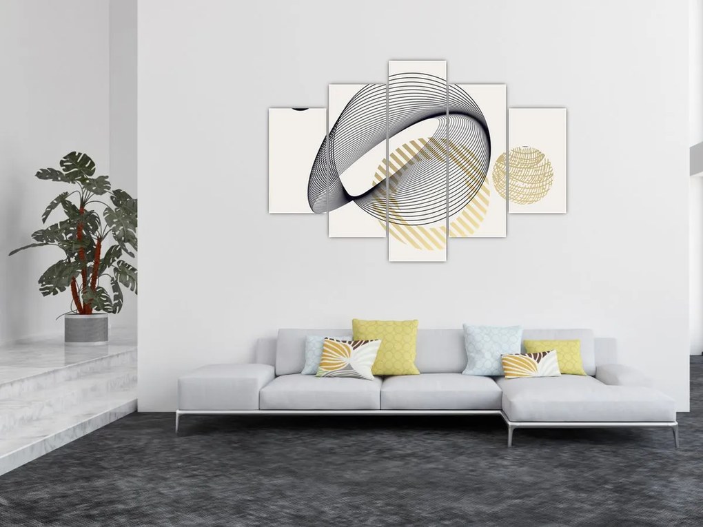 Kép - Geometriai formák N⁰3 (150x105 cm)