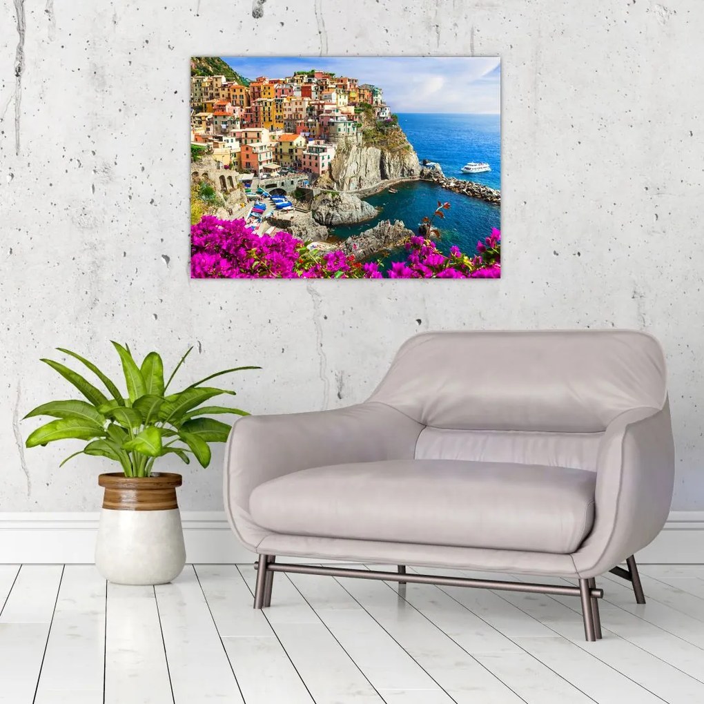 Kép - Manarola olasz falu (70x50 cm)