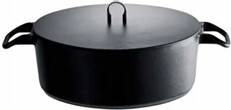 Alessi La Cintura DI Orione Öntöttvas fazék Fazék 5,7 l Fekete