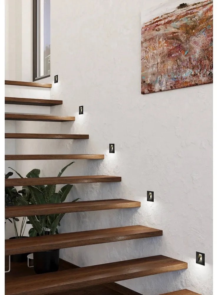 Fekete LED fali lámpa MECINOS – EGLO