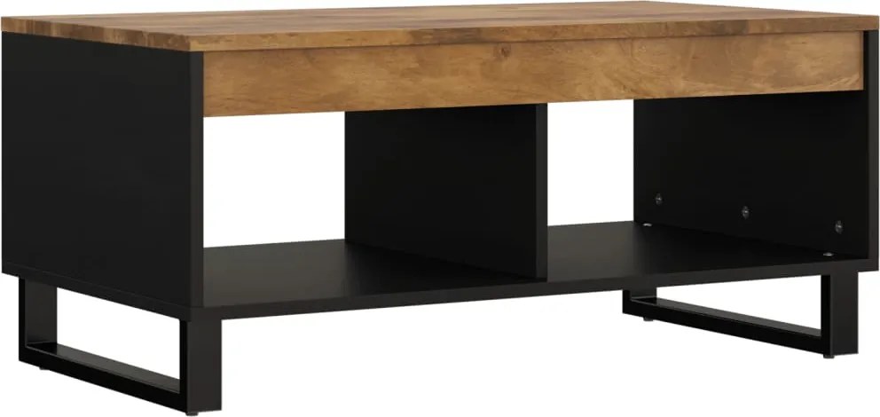 vidaXL tömör mangófa dohányzóasztal 90 x 50 x 40 cm
