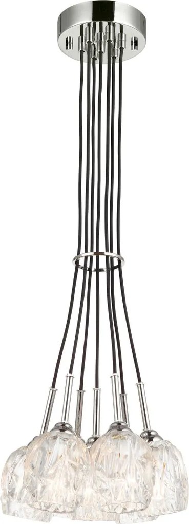 Feiss modern függeszték rubin nikkel átlátszó elsfe-rubin-7p