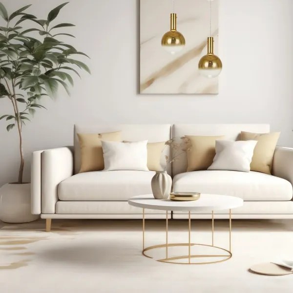 Csillár zsinóron TORONTO 1xGU10/8W/230V arany