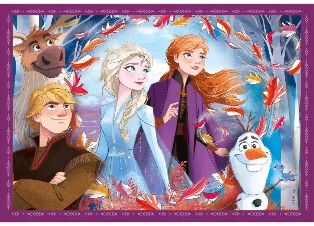 Disney Jégvarázs Echoes 4 az 1-ben puzzle Clementoni