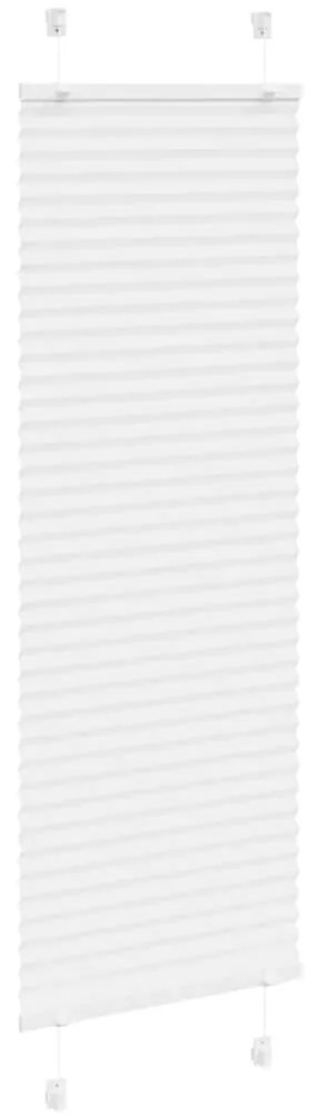 pliszírozott redőny Fehér 40x100 cm szövetszélesség 39,4 cm
