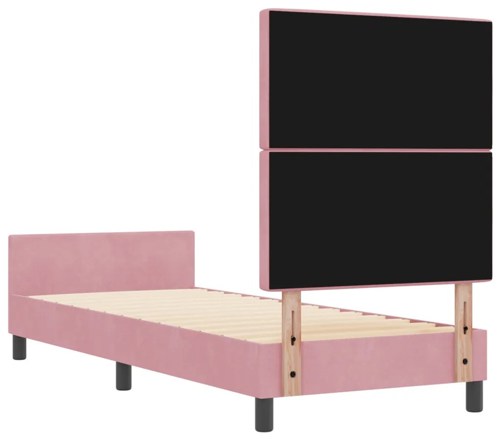 Ágykeret Rózsaszín 80x200 cm Szövet