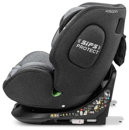 OSANN - Autósülés ONE 360 i-Size 40-150 cm Universe szürke