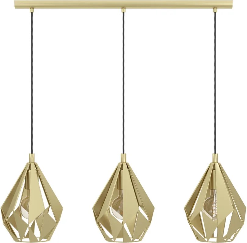 Eglo CARLTON 43909 Függőlámpa 3x60W/E27 IP20