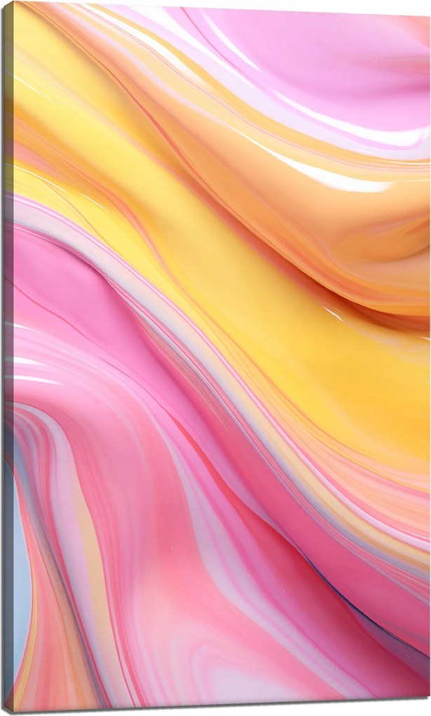 Vászonkép Absztrakt színes világ 60x100