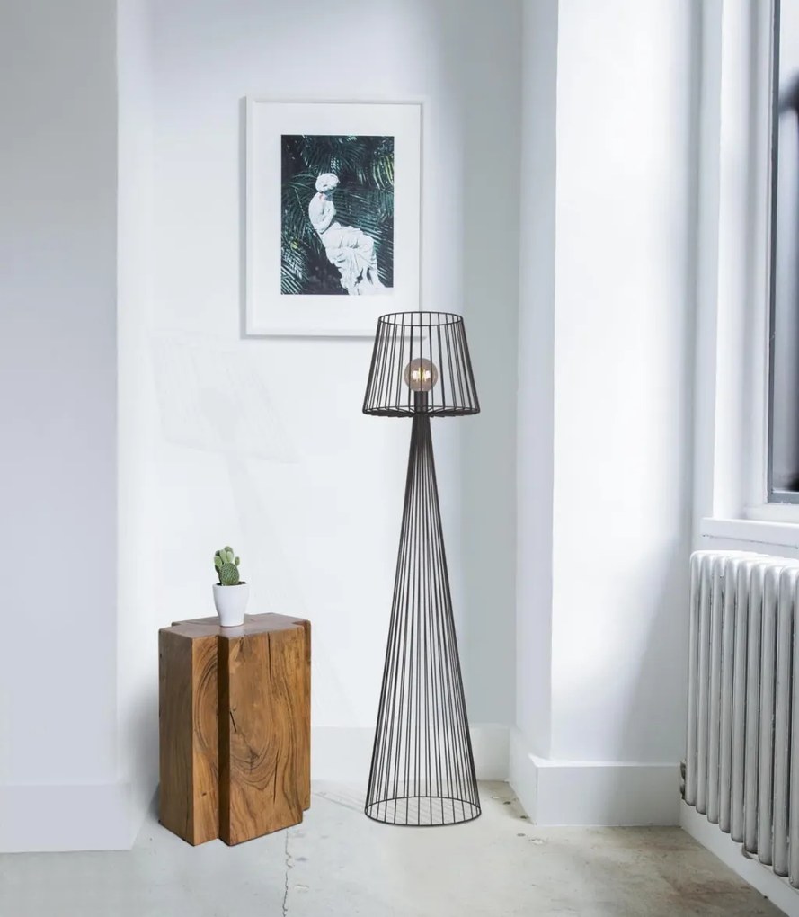 KAJA K-4643 SOUL BLACK Fekete Színű Állólámpa 1xE27 15W IP20