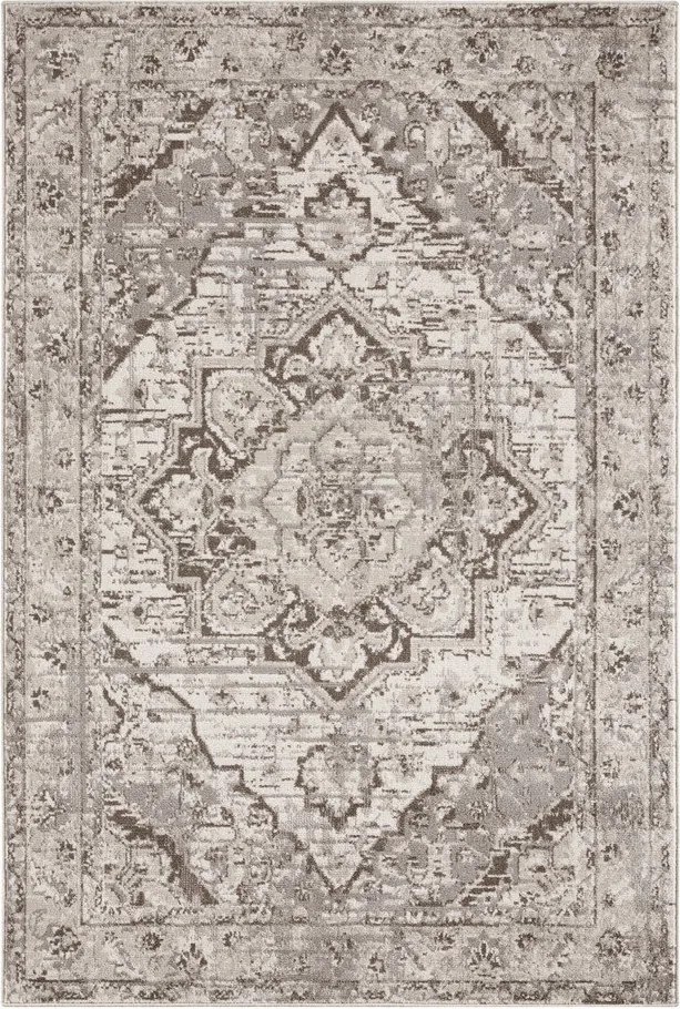 Szürke-bézs szőnyeg 240x340 cm Terrain Designer Sand – Hanse Home