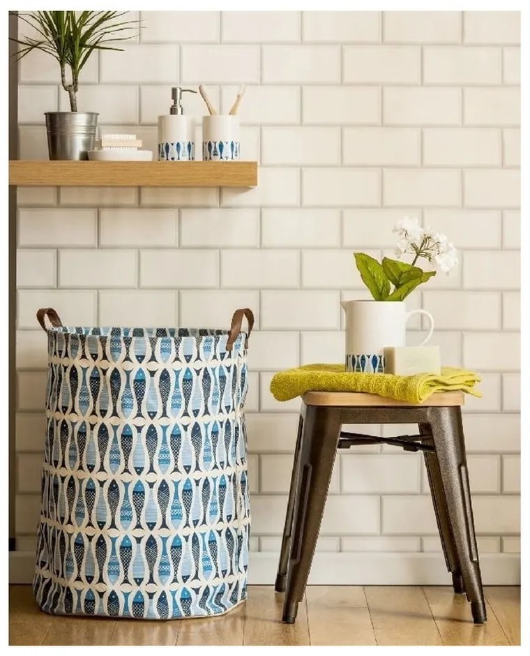 Textil szennyeskosár 54 l Pisces – Premier Housewares