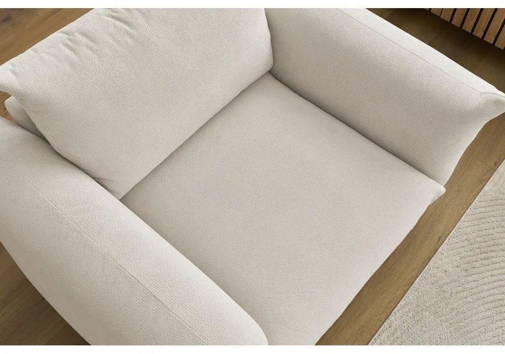 Krémszínű fotel Ernest – Bobochic Paris