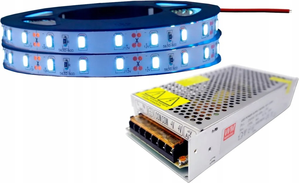 Led mennyezeti lámpa 300D 5630 Hideg fehér 10m