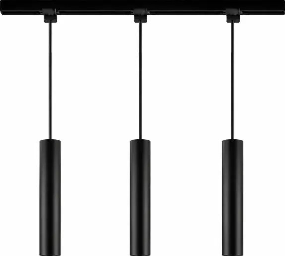 Philips-LED dimmelhető kábeles csillár EASYLINK sínes rendszerhez 3xGU10/6,2W/230V 1 m fekete