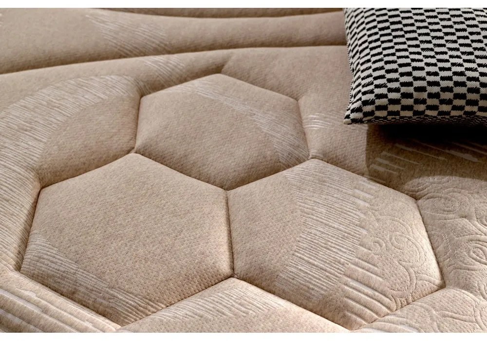 Közepes keménységű-extra kemény kétoldalas hab matrac 200x200 cm Golden Class Max – Moonia