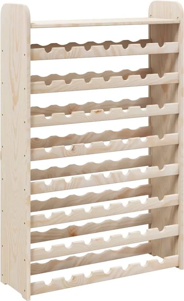 vidaXL tömör fenyőfa bortartó állvány tetővel 72,5 x 25 x 111,5 cm