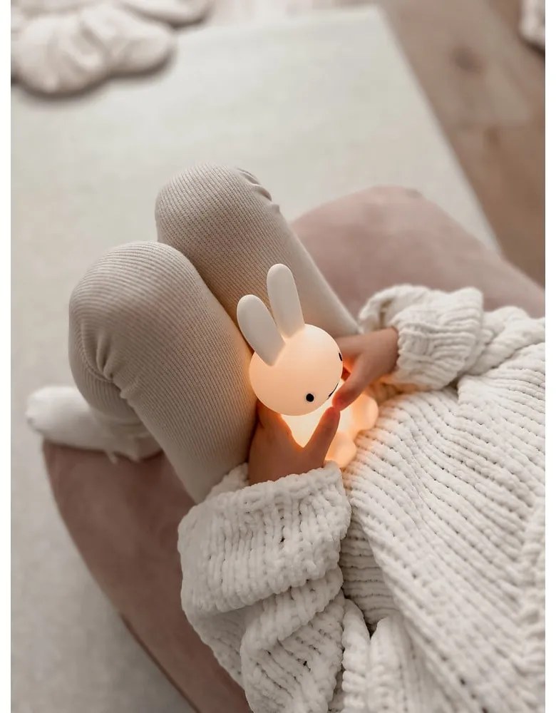 Világos rózsaszín gyerek babzsák Funny Bunny – The Brooklyn Kids