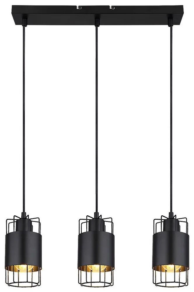 Rabalux 3126 - Csillár zsinóron DIMITRI 3xE27/40W/230V