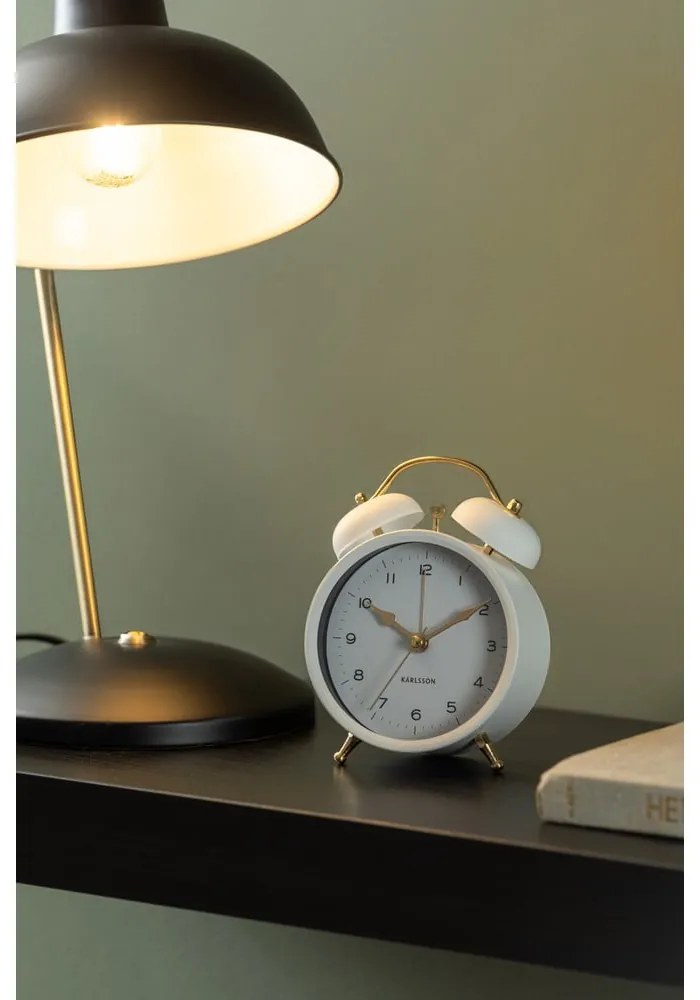 Ébresztőóra ø 10 cm Classic Twin Bell – Karlsson