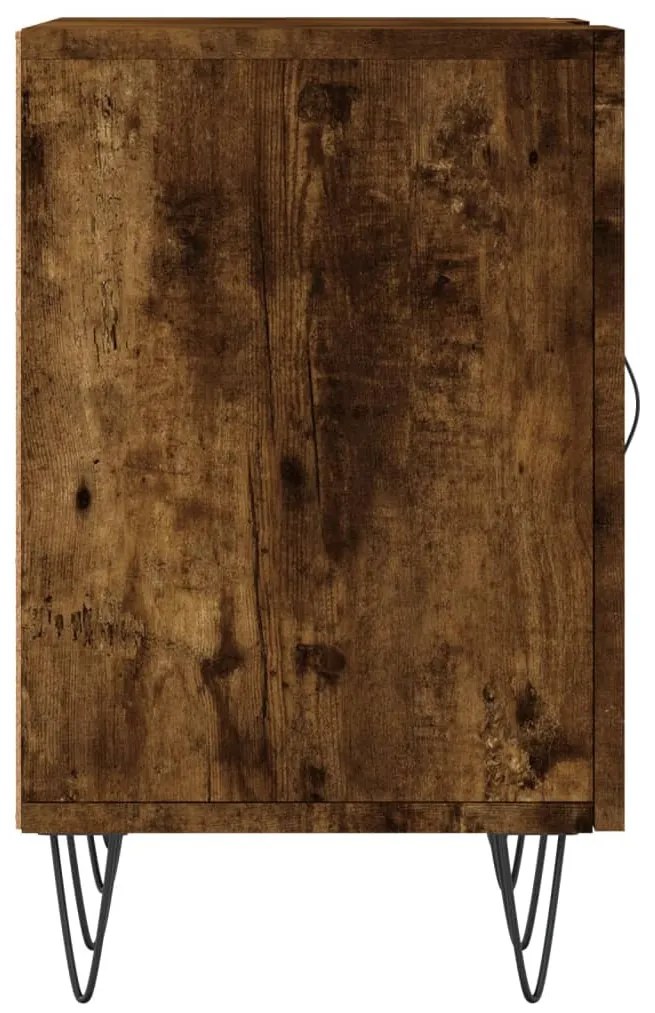 füstös tölgy színű szerelt fa TV-szekrény 150 x 30 x 44,5 cm