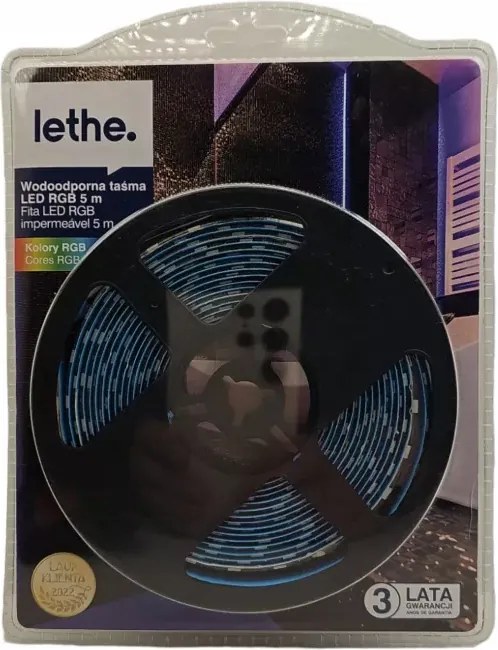 Lethe Vízálló Rgb Led szalag 5 m Rgb színek 776