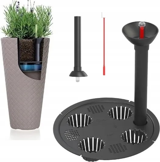 Öntözőrendszer Kaspó Öntöző Mályva Liliom Azték Duó 30CM Átm.