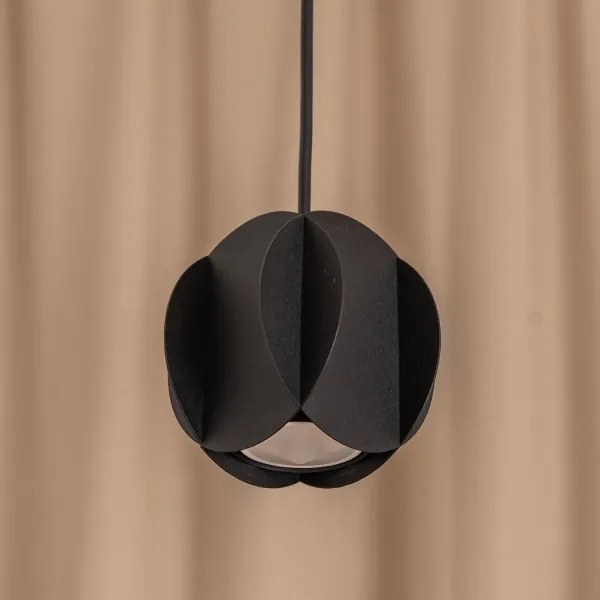 GAMBIT kábeles csillár 1xGU10/10W/230V, fekete