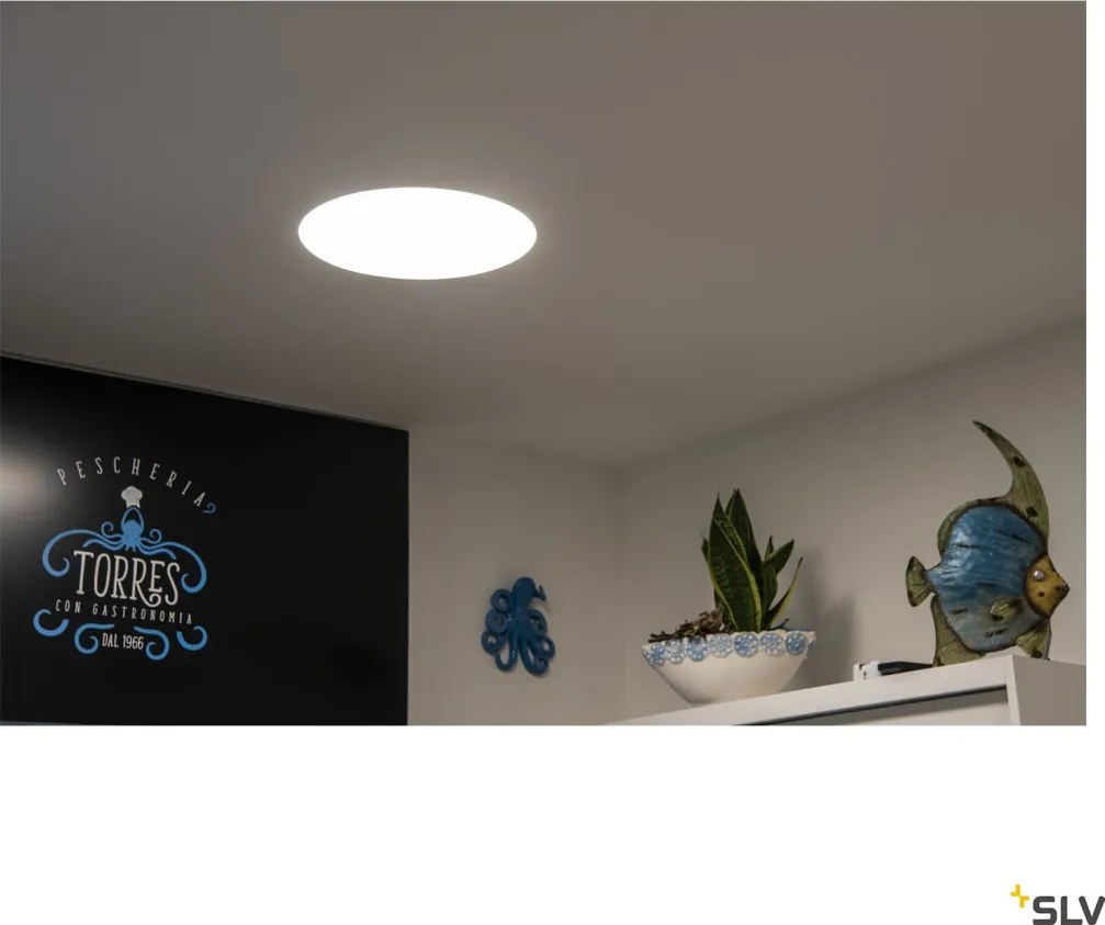 SLV MEDO 1001903 Beépíthető spotlámpa 2x36W/LED 3000/4000K 5000LM IP20
