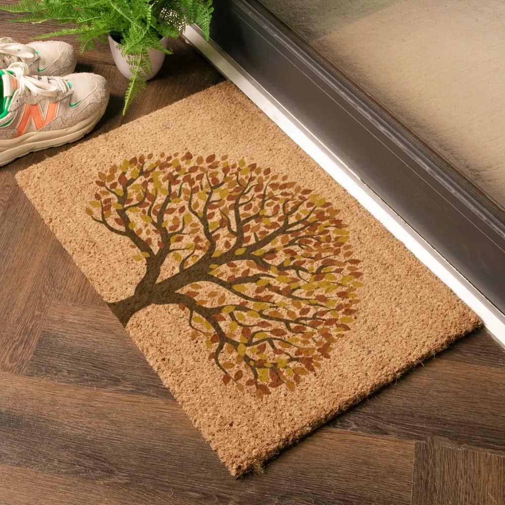 Kókuszrost lábtörlő 40x60 cm Autumnal Tree of Life – Artsy Doormats