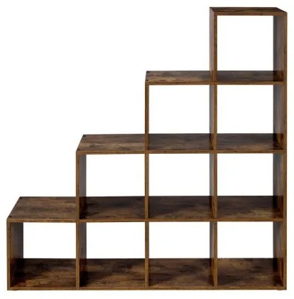 DOVARO barna könyvespolc