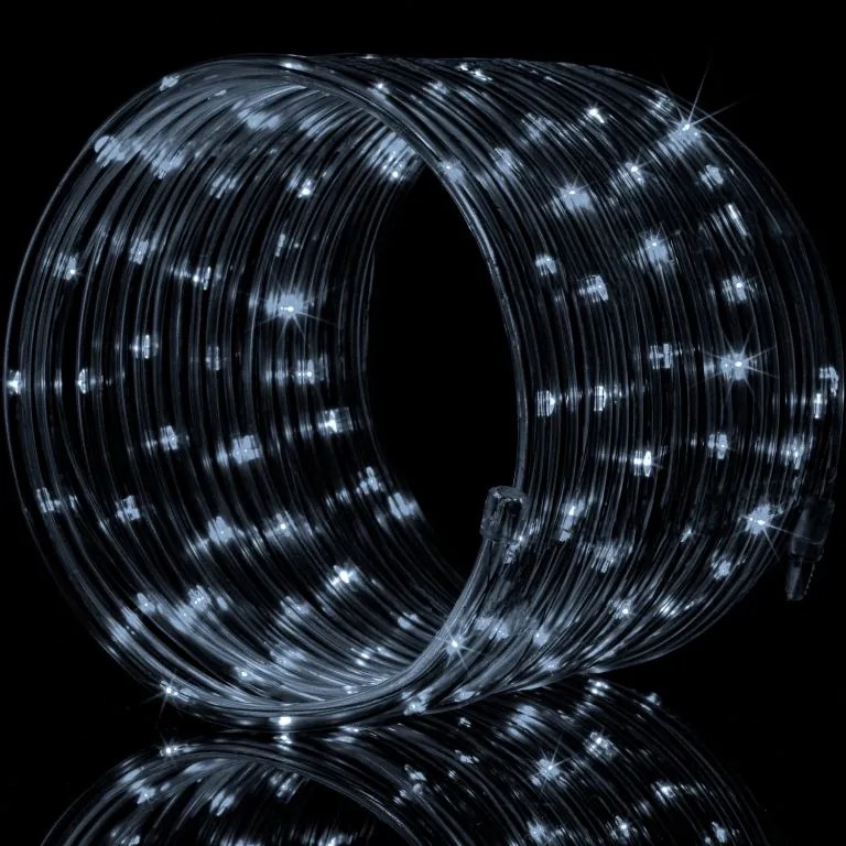 VOLTRONIC® Napelemes fényfüzér 100 LED Hideg fehér